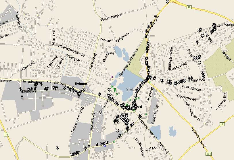 www.tma.dk - Wardrive, Hiller�d city map